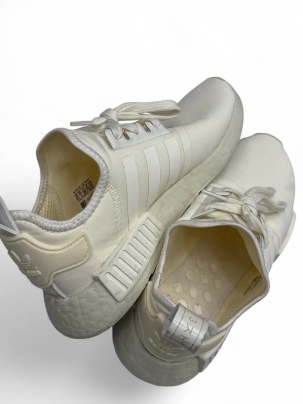 Adidas NMD R1 Womens Shoes  Size 6.5  Color: Off-White/Dirty Off-White
